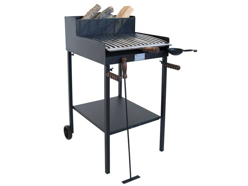 Cruccolini Belvedere - Artisan Iron Wood and Charcoal Barbecue