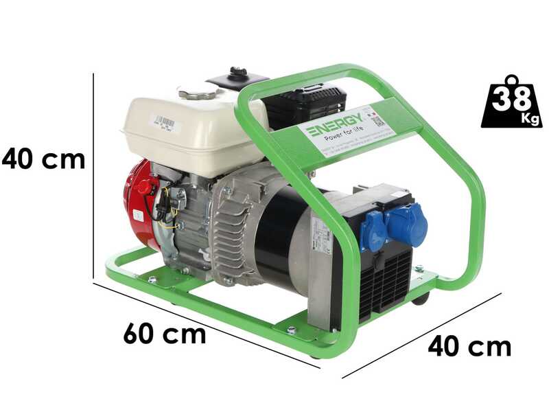 Energy EY-3.6MB AVR - Petrol Power Generator 3 kW - Continuous 2.7 Single-phase