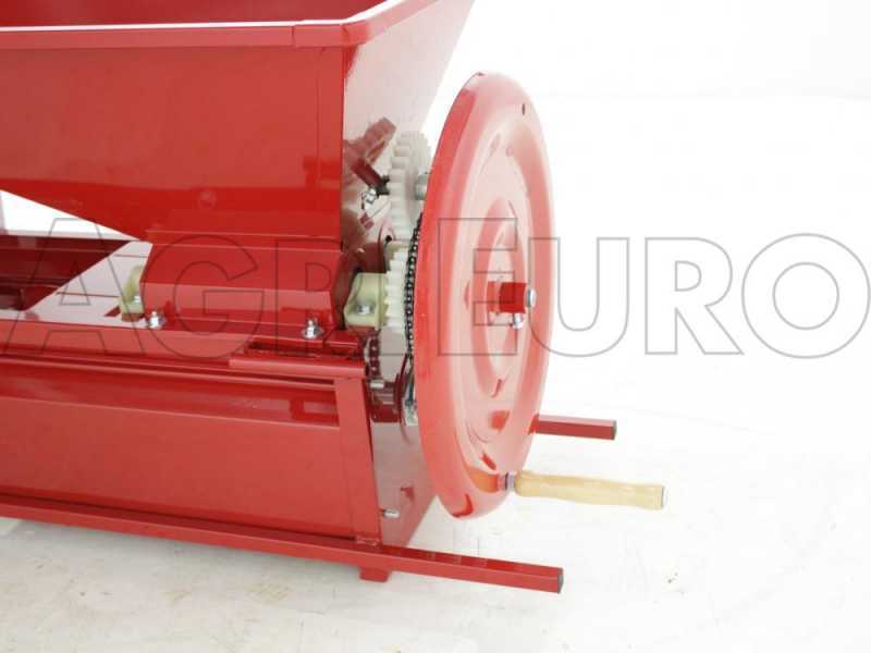 Baesso - Grape Crusher and Destemmer with Supporting Frame and Flywheel