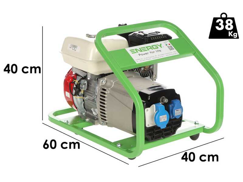 Energy EY-3,6MB - Petrol Power Generator 3 kW - Continuous 2.7 Single-phase