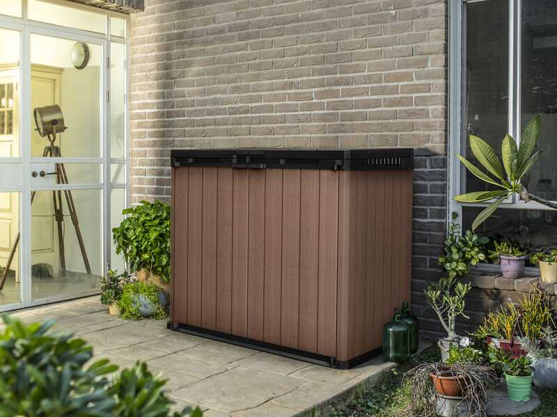 Keter Store it Out Darwin brown - Garden tool storage box