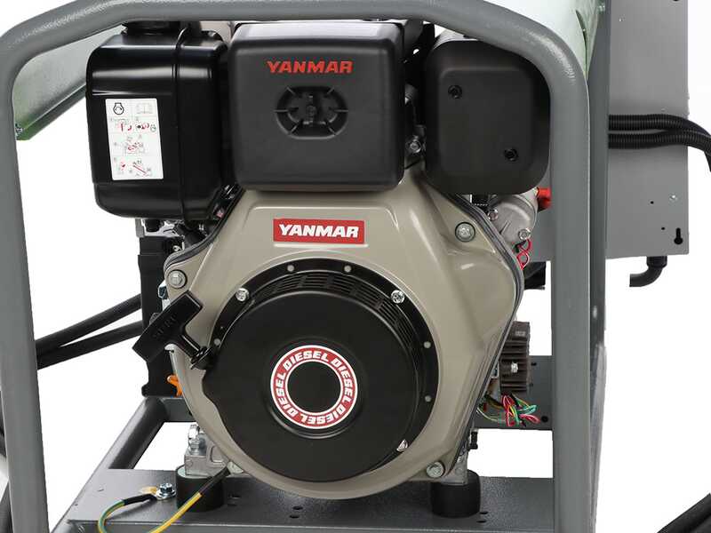 Energy EY-7MDE-A AVR - Diesel Power Generator with AVR 5 kW - Continuous 4.5 Single-phase + ATS