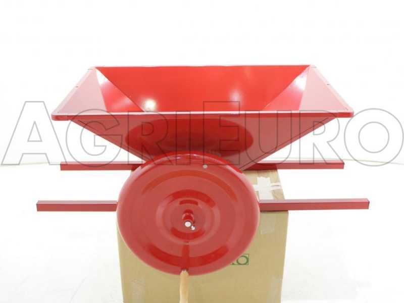 Baesso - Electric Grape Crusher and Destemmer with Flywheel And Aluminium Rollers