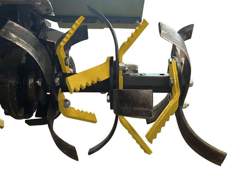 Rotocut device for milling and cutting operations in a single process