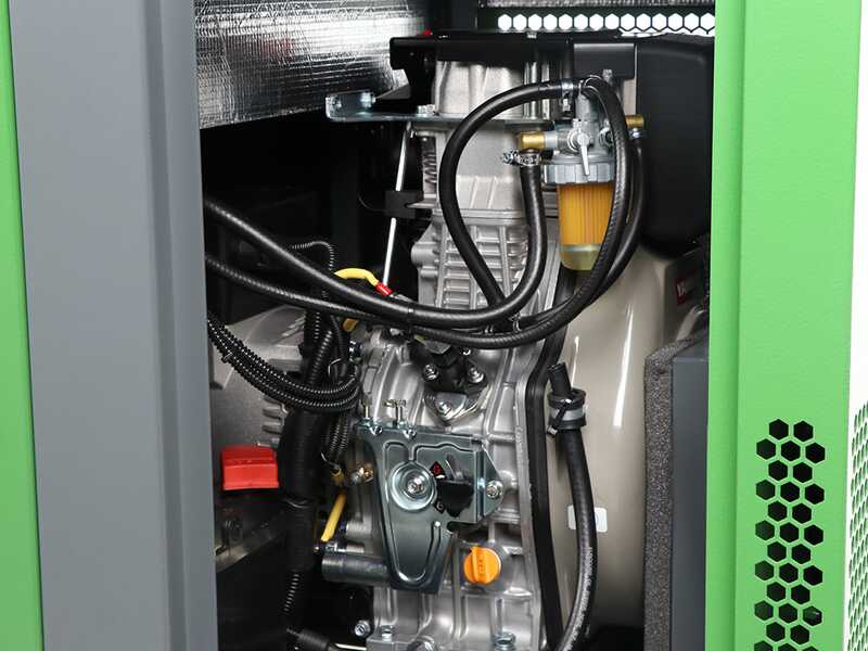 Energy EY-7MDE-SA AVR - Silent Diesel Generator with AVR - 5 Kw - Continuous 4.5 kW Single Phase + ATS