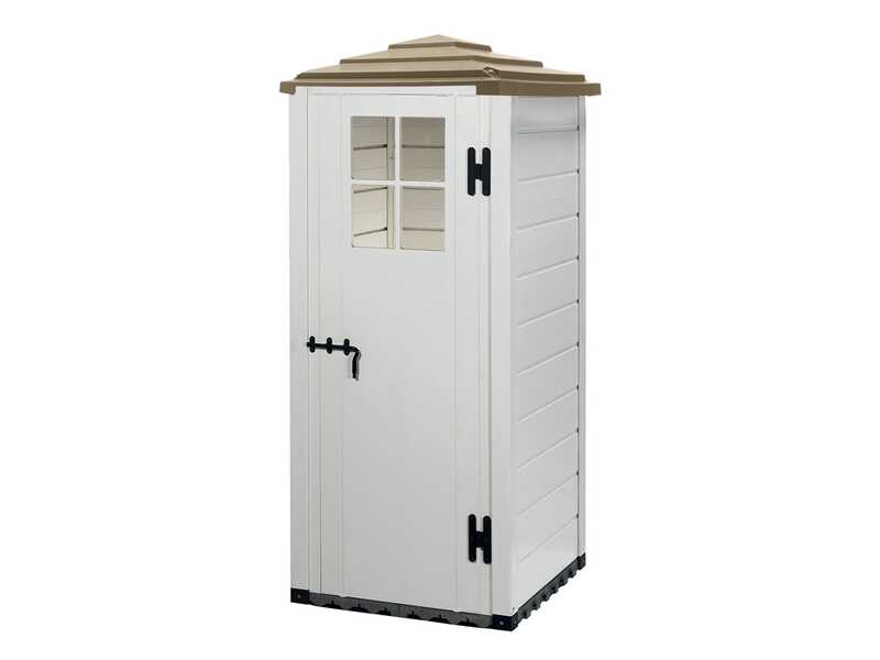 Garofalo Tuscany Evo 80 Pagoda - Tool Shed - With Window - 82.5x82.5x198 cm