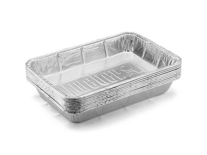 Weber Aluminium Trays - Pack of 10