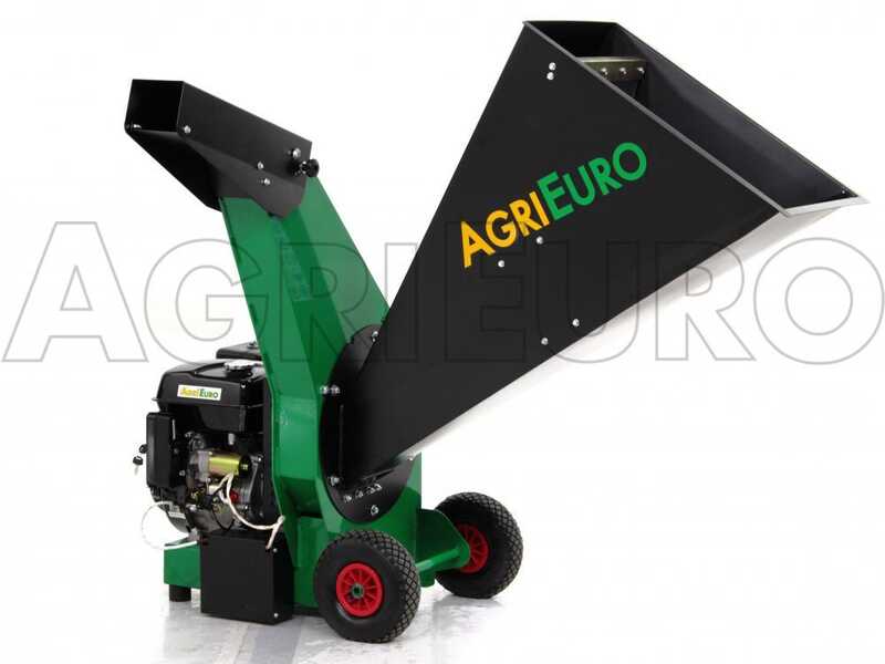 AgriEuro Premium Line - Petrol garden shredder - Loncin G420F engine - Electric start