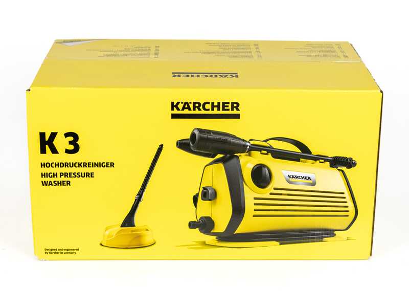 Karcher K3 Horizontal Plus Home - Portable cold water pressure washer - 120 bar - 380 l/h