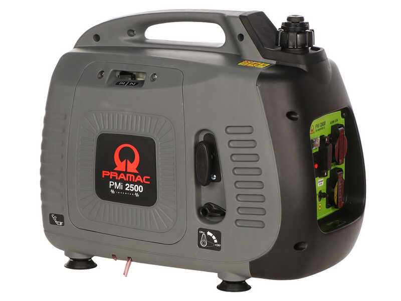Pramac PMi2500 - Silent Portable Inverter Generator 2.3 kW - Continuous 2 kW Single Phase