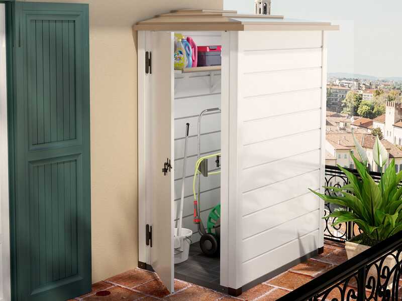 Garofalo Tuscany Evo 100 Reverso - Tool Shed - With Reversible Door