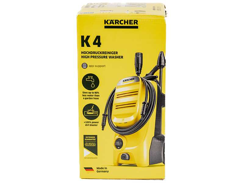 Karcher K4 Classic - Cold Water Pressure Washer - 130 bar - 420 L/h