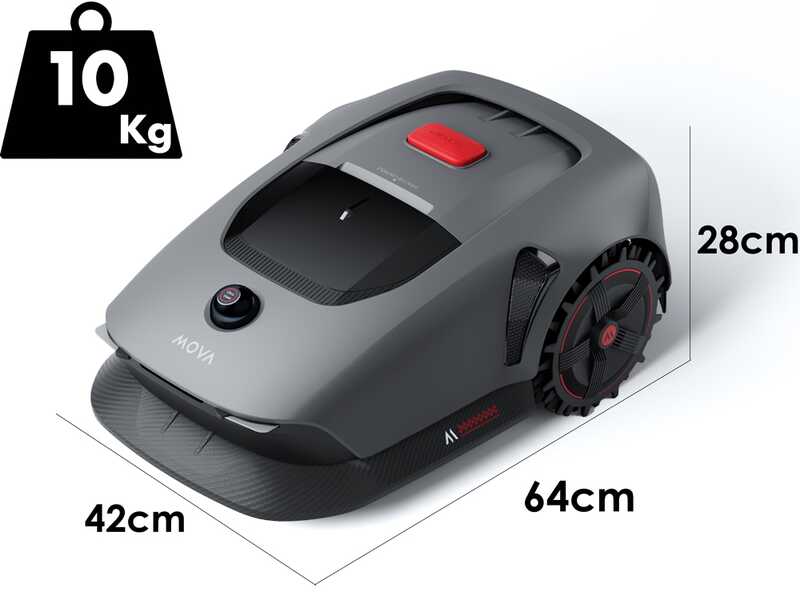 MOVA 1000 - Lawn Mower Robot - Without Installation