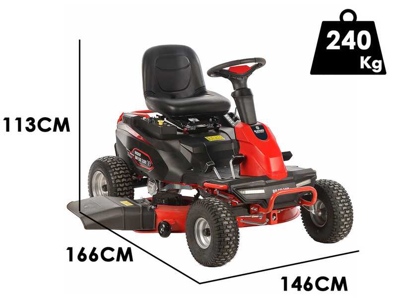 Blue Bird BR SD 108 - Battery Lawn Tractor 48V/75Ah - 108cm Cutting Width