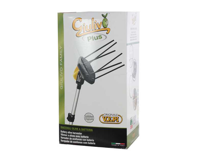 Volpi Giulivo Plus 705L - 210-310 cm Electric Battery-powered Olive Harvester - Telescopic Pole