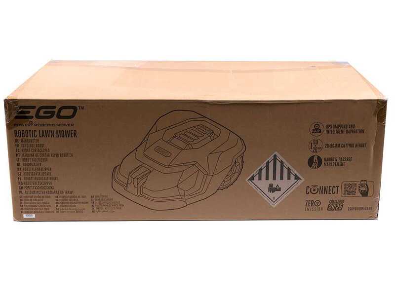 EGO RM 2000E - Robotic Lawn Mower - with 24V Lithium Battery - 10Ah