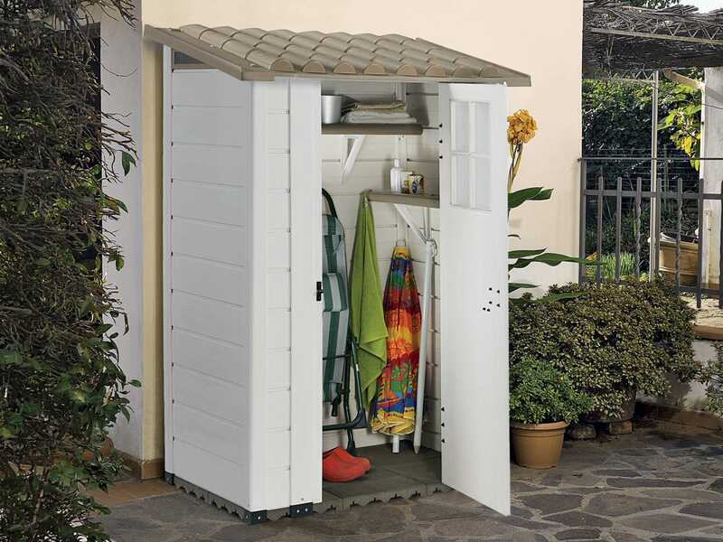 Garofalo Tuscany Evo 100 - Garden Shed - With Window and Single Door