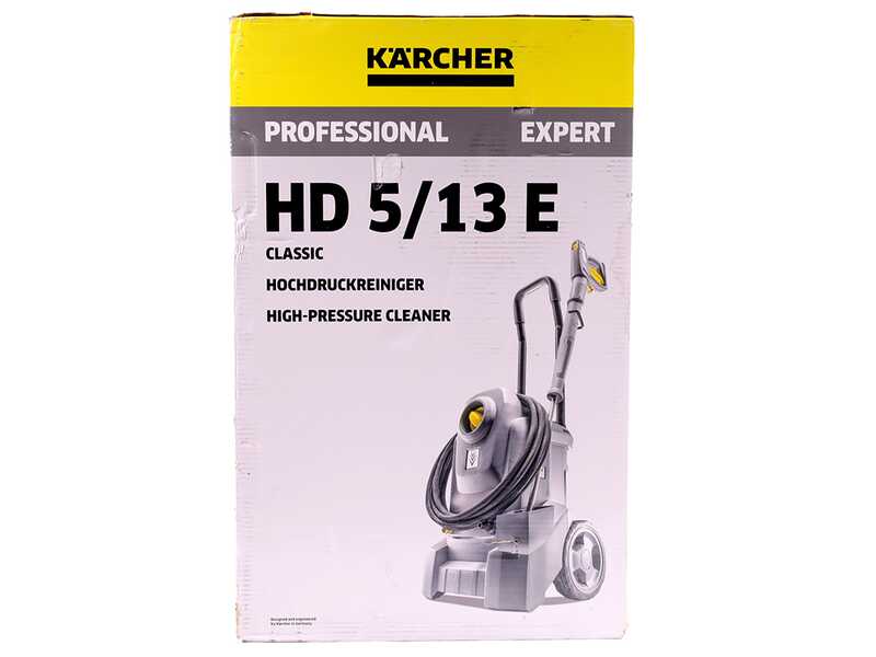 Karcher Pro HD 5/13 E Classic - Professional Cold Water Pressure Washer - 170 bar max - 500 L/h