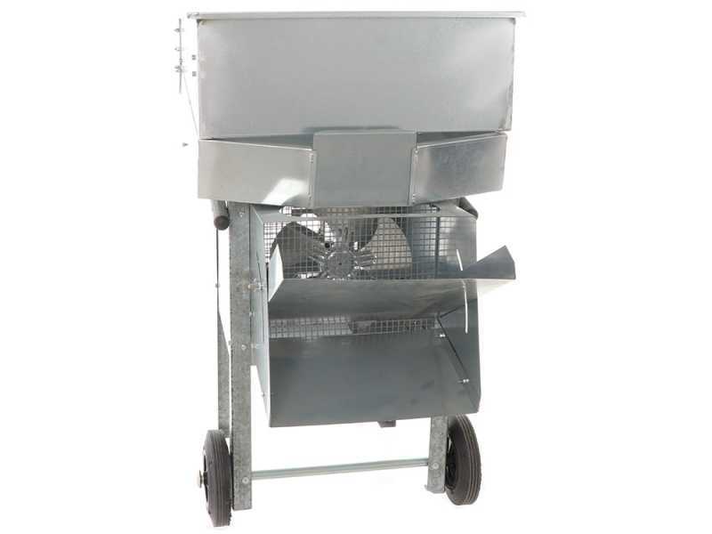 Pneumatic Compressed Air 11-S Zinc-plated Olive Leaf Stripper - with Pre-filtering Grid