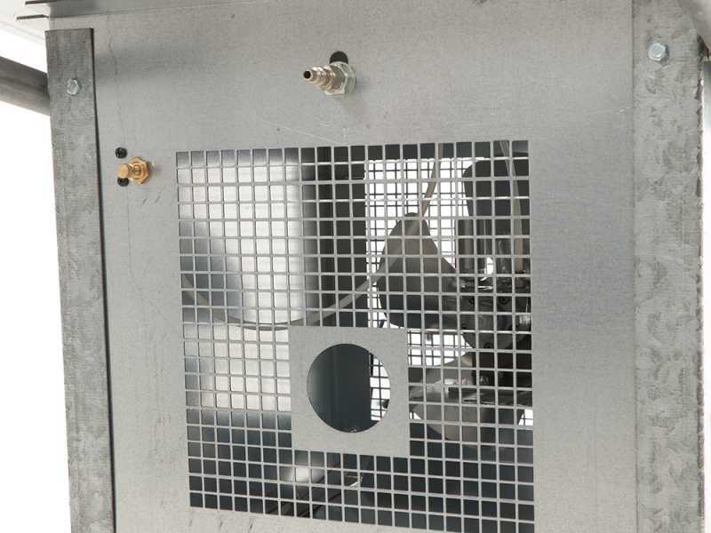 Pneumatic Compressed Air 11-S Zinc-plated Olive Leaf Stripper - with Pre-filtering Grid
