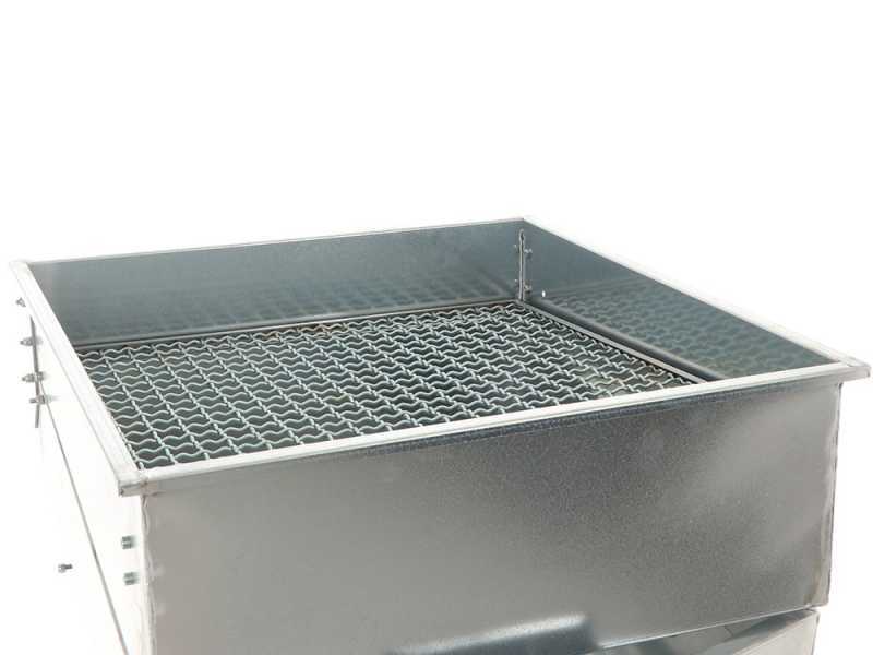 Pneumatic Compressed Air 11-S Zinc-plated Olive Leaf Stripper - with Pre-filtering Grid