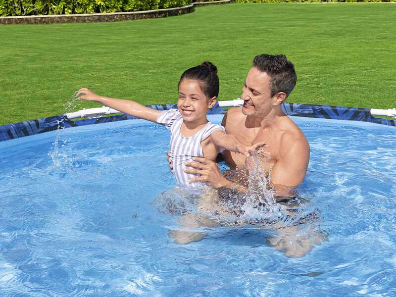 Bestway Steel Pro 56985 - &Oslash;305x66 cm - Round Pool for 3-4 people