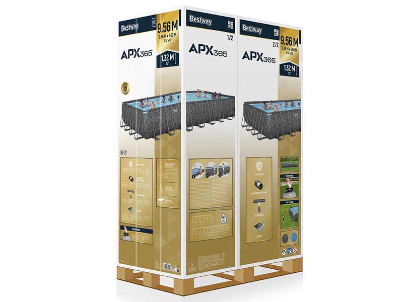 Bestway APX 365 561KJ - 956x488x132 cm - Above-ground Pool for 21-25 people
