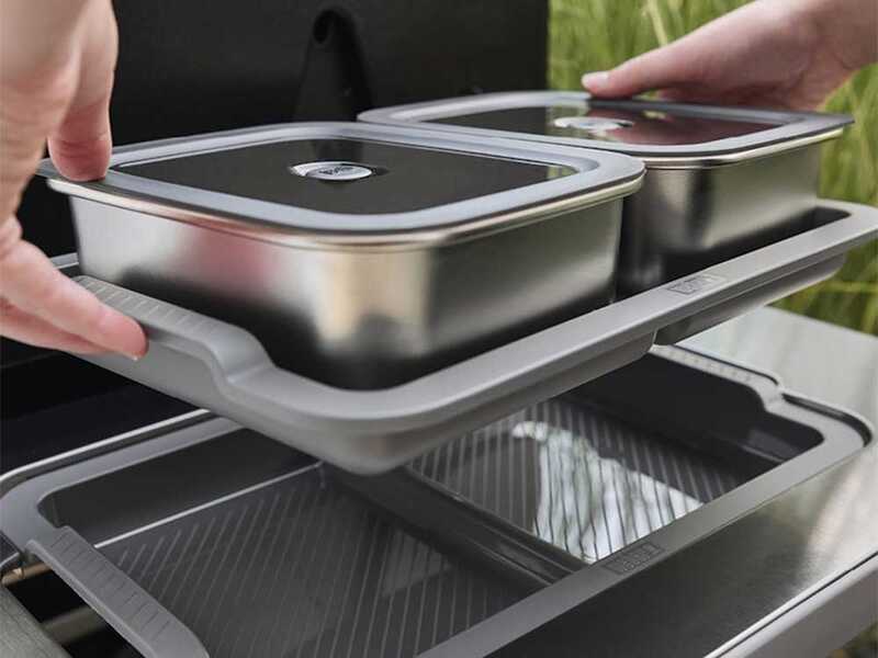 Set of 2 Weber Works Serving Trays