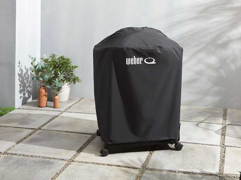 Vinyl Cover for Weber Q1000 and Q2000 Barbecue