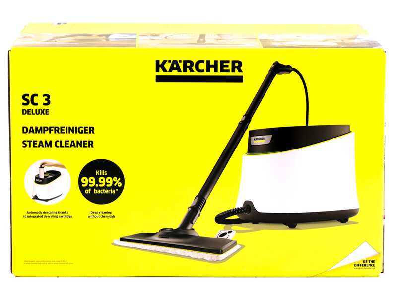 Karcher SC 3 Deluxe - Steam Cleaner - 1900 W