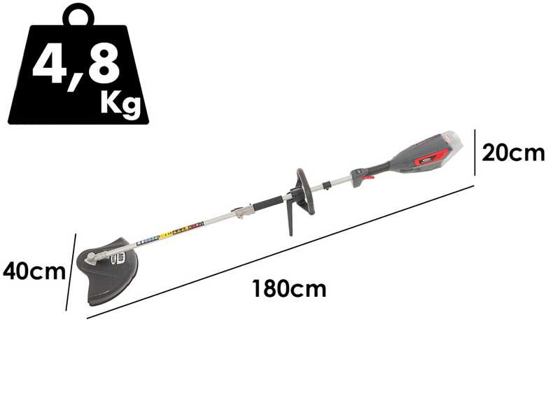 Ama Freemow 98702 - Multifunction Battery-Powered Brush Cutter - 40V - WITHOUT BATTERIES AND CHARGER
