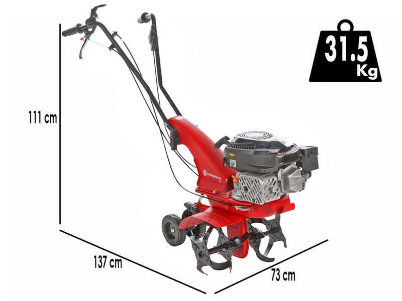 Eurosystems Z2 RM - Petrol Tiller - Rato RV145