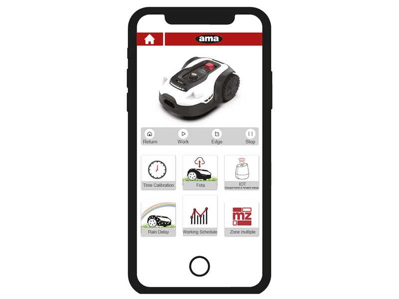 Ama Freemow RBA501V - Robotic Lawn Mower - Without Installation