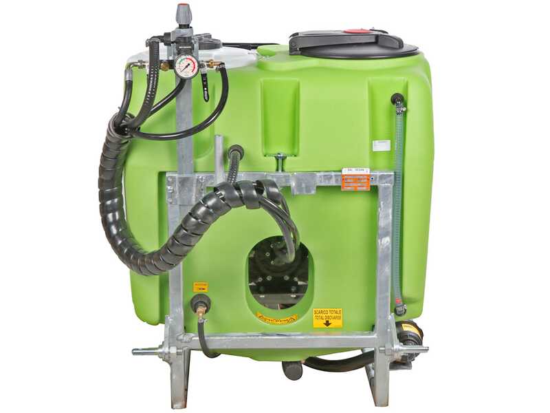Seven Italy 200 - Tractor-mounted sprayer with tractor hitch for spraying - Capacity 200 L - APS 51 Pump