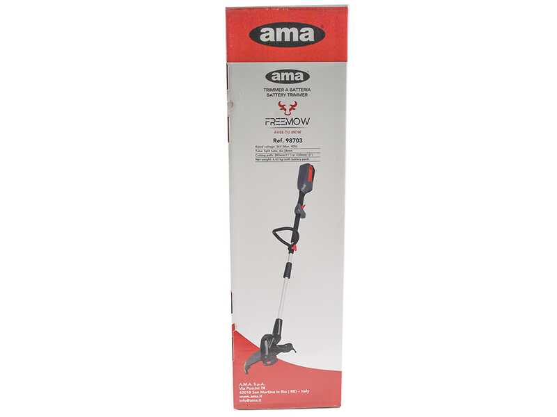 Ama Freemow 98703 - Cordless Grass Trimmer - 40V - WITHOUT BATTERIES AND CHARGER
