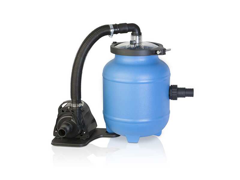 Gre Atlantis Round &Oslash;350 x 132cm - Above Ground Steel Pool - Aqualoon Filter