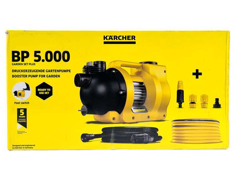 Karcher BP 5.000 Garden Set Plus - Garden Electric Pump - 650 W - 5000 l/h