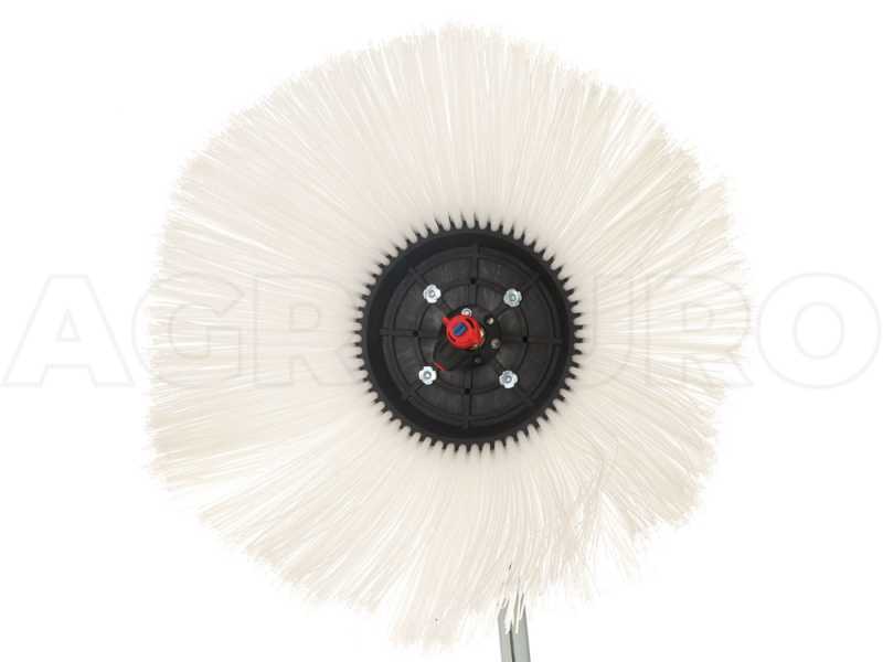 Professional under vine boom with 50 cm nylon rotating brush