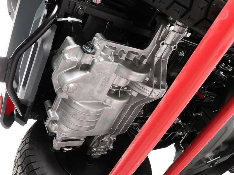 GeoTech-Pro PRTM 180-1080 SM - Ride-on Lawn Mower - Mechanical Transmission - Side Discharge and Mulching