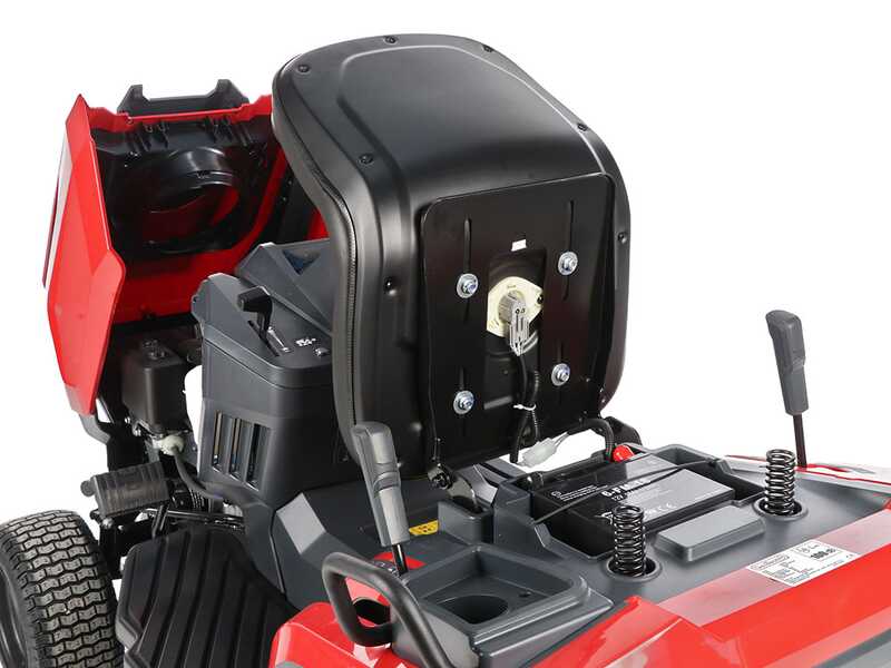 GeoTech-Pro PRTM 180-1080 SM - Ride-on Lawn Mower - Mechanical Transmission - Side Discharge and Mulching