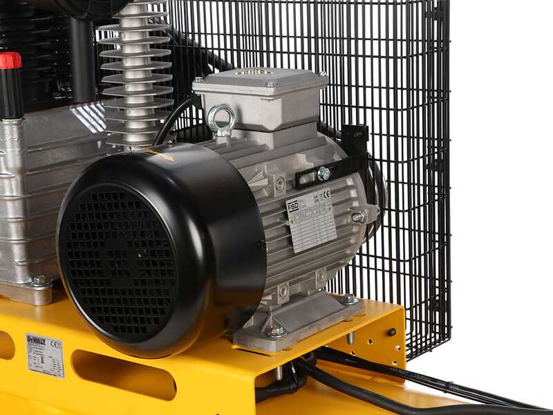 DeWalt DXCMB75T500HFE - Three-phase electric belt air compressor - 7.5 HP Motor &ndash; 500 lt