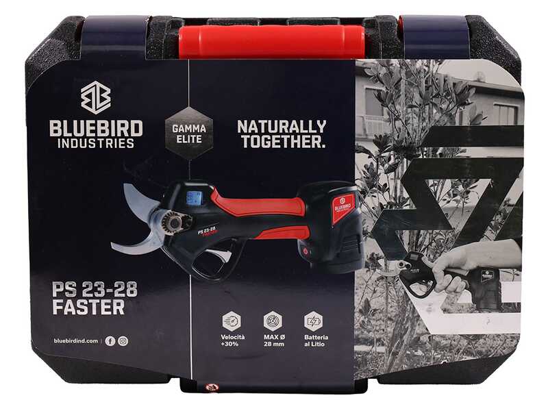 Blue Bird PS 23-28C Faster - Electric Pruning Shears - 2x 16.8V 2.5Ah