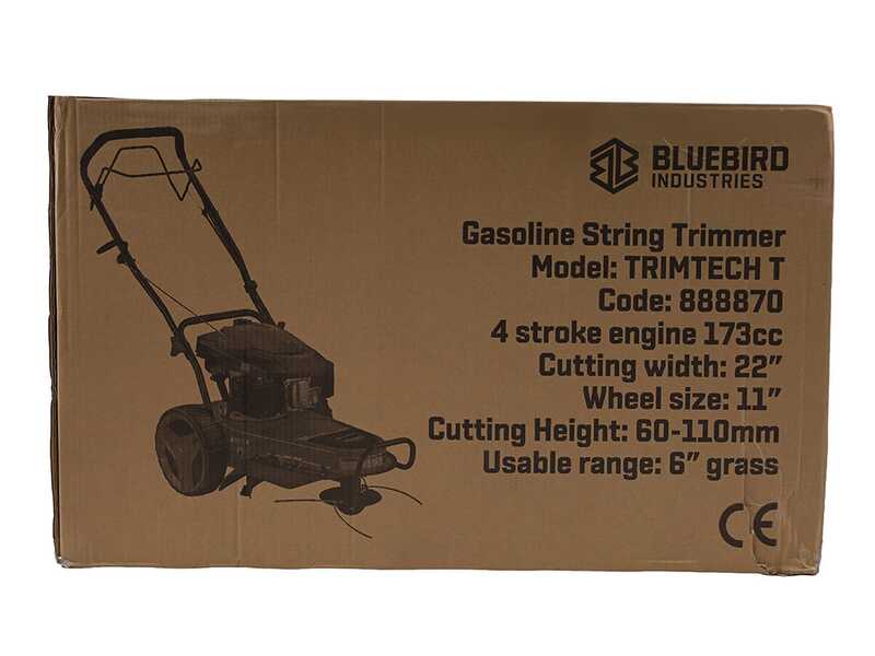 Blue Bird TrimTech T - Self-Propelled 4-Stroke Petrol Wheeled Brush Cutter