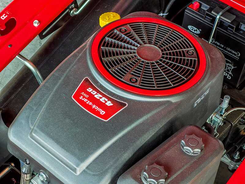 GeoTech-Pro GT-MR 76 - Ride-on Lawn Tractor - 432cc Engine - Electric Start