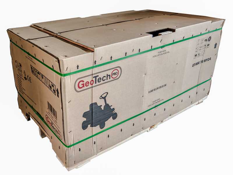 GeoTech-Pro GT-MR 76 - Ride-on Lawn Tractor - 432cc Engine