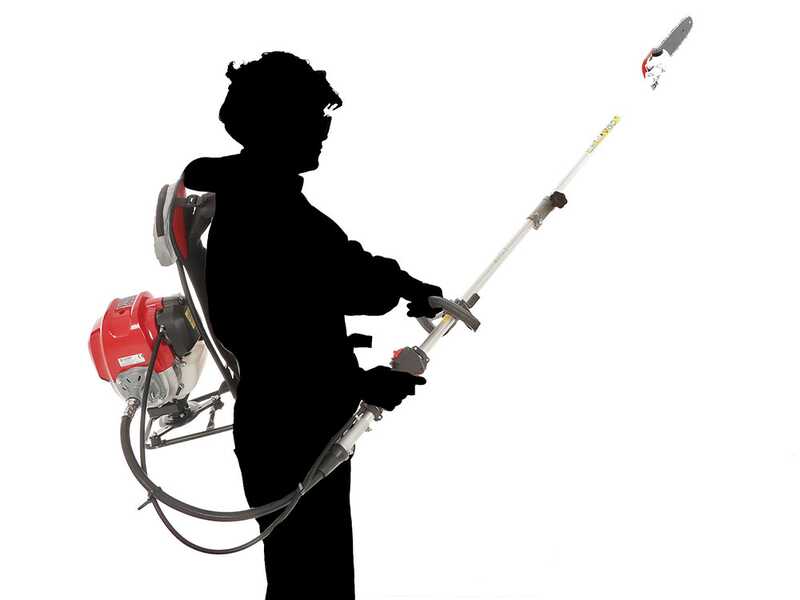 Honda ZHO 50 COMBI - Multi-function Backpack Petrol Brushcutter - Blue Bird Shaft