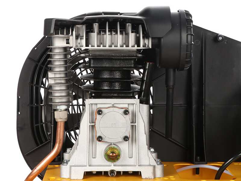 DeWalt DXCMB3T200HE - Three-phase electric belt air compressor - 3 HP Motor &ndash; 200 lt