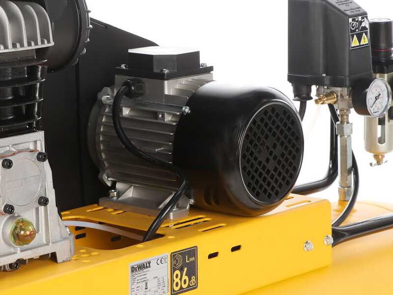 DeWalt DXCMB3T200HE - Three-phase electric belt air compressor - 3 HP Motor &ndash; 200 lt