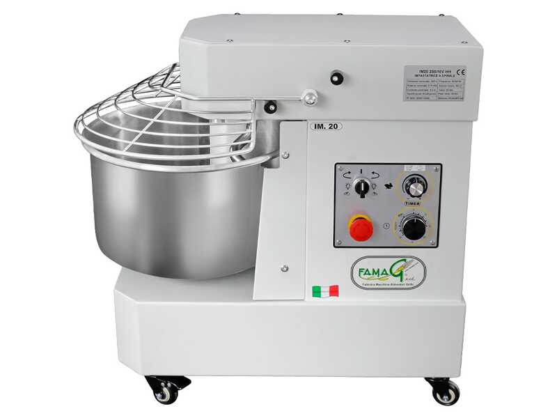 Famag IM 20/230 10 Speed HH - 20 Kg High Hydration Spiral Mixer