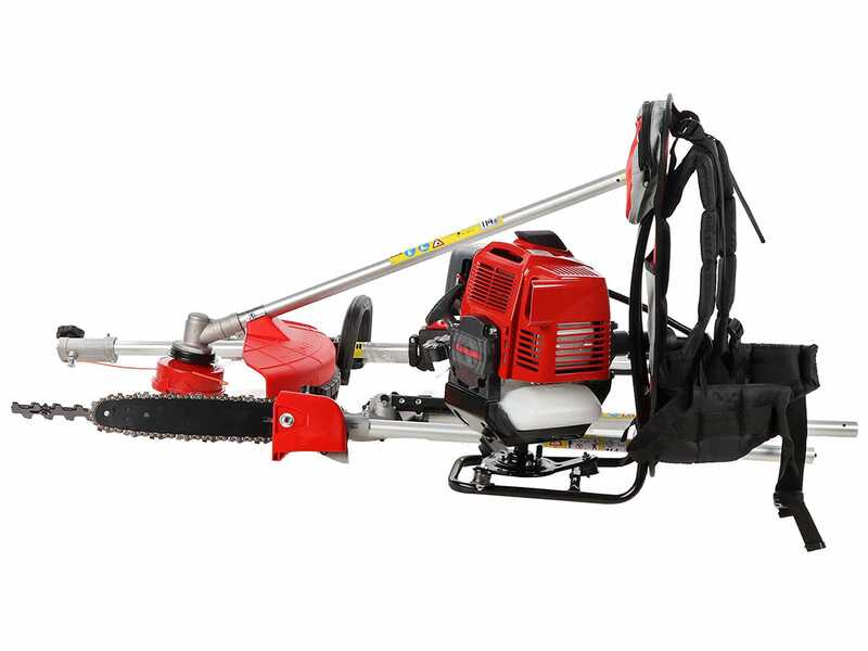 Kawasaki TJ 53EZ C COMBI - Backpack Multi-Function Petrol Brushcutter - Blue Bird Shaft